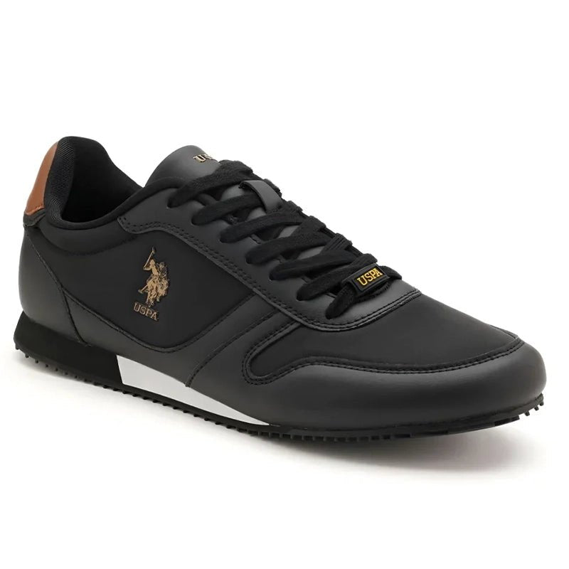 U.S. POLO ASSN. Clane Work Casuals Lace Up Shoes - BLK POM21 - Runner