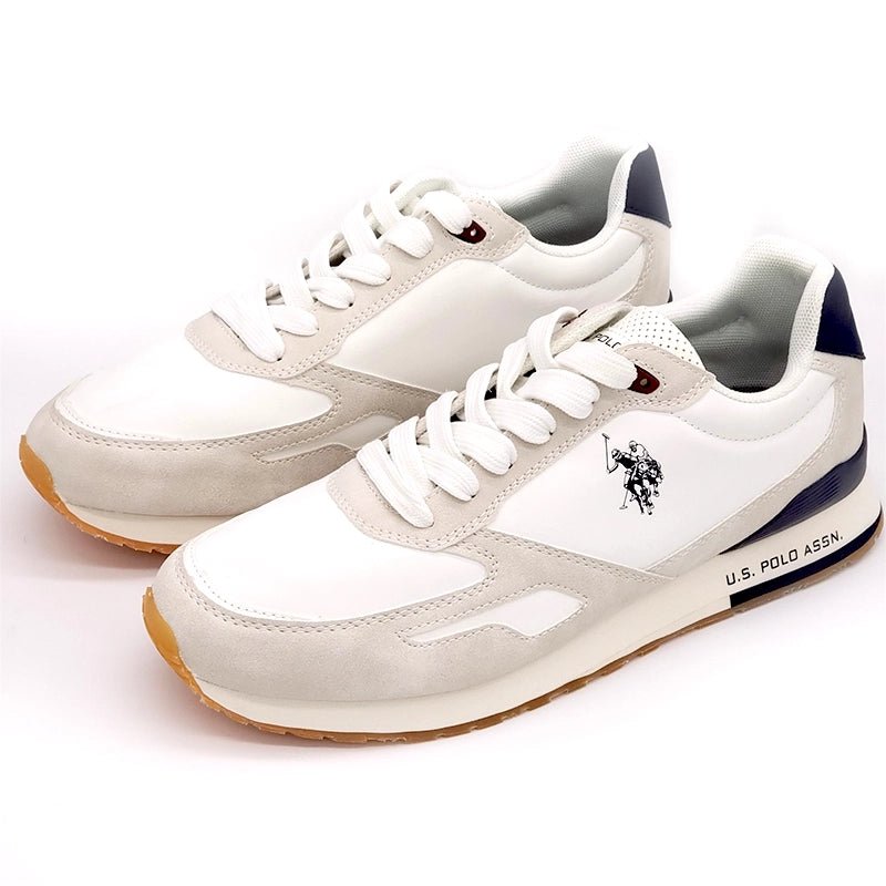 U.S. POLO ASSN. TABRY Shoes - WHITE POM50 - Runner