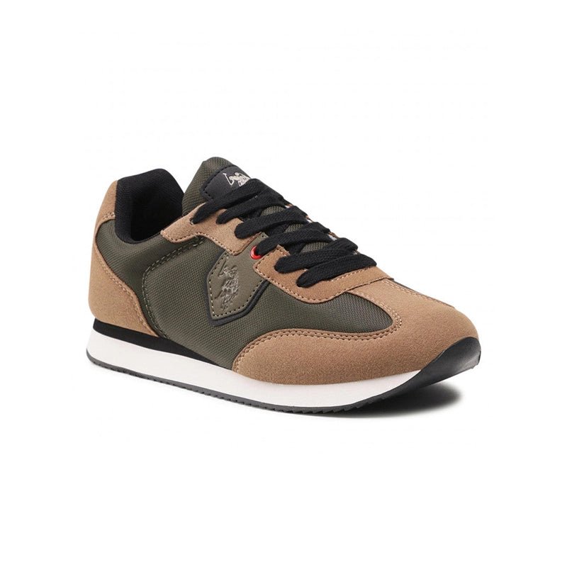 US POLO Nobil2 Beige Green POM17 - Runner