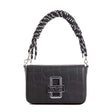 Versace Jeans Logo Twist - Handbag - Black - VB6 - Runner