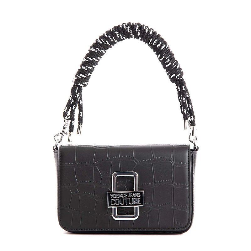 Versace Jeans Logo Twist - Handbag - Black - VB6 - Runner